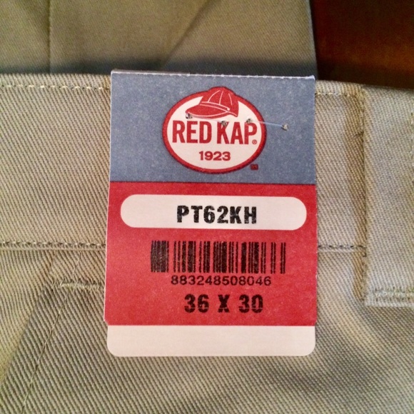 size36 Men's khaki twill Work Pants - Picture 4 of 8